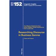 Researching Discourse in Business Genres