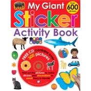 My Giant Sticker Activity Book (with CD)