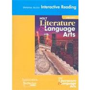 Holt Literature and Language Arts : Unlimited Access Introduction to Reading - California Edition - Grade 11