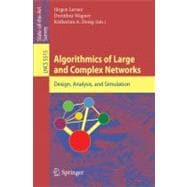 Algorithmic of Large and Complex Networks