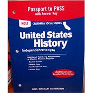 Passport to PASS with Answer Key (California Social Studies, United States History: Independence to 1914)