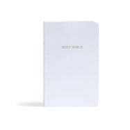 KJV Gift and Award Bible, White Imitation Leather,9781535990936