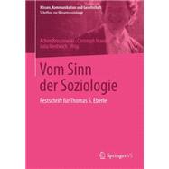 Vom Sinn Der Soziologie