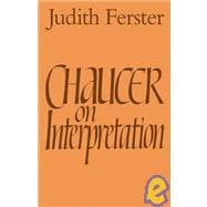Chaucer on Interpretation