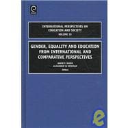 Gender, Equality and Education from International and Comparative Perspectives