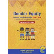 Gender Equity in South African Education 1994–2004 Conference Proceedings