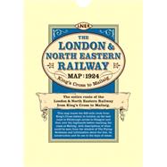 London & North Eastern Railway Map 1924 King's Cross to Mallaig