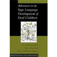 Advances In The Sign language Development Of Deaf Children