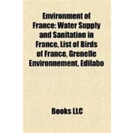 Environment of France : Water Supply and Sanitation in France, List of Birds of France, Grenelle Environnement, Edilabo