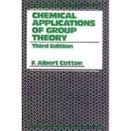 Chemical Applications of Group Theory