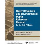 PPI Water Resources and Environmental Depth Reference Manual for the Civil PE Exam – A complete Reference Manual for the NCEES PE Civil Exam