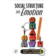 Social Structure and Emotion