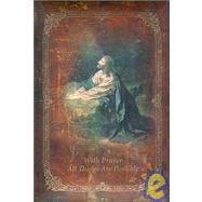 With Prayer All Things Are Possible Journal: Protestant Version With Cross Necklace / Brown