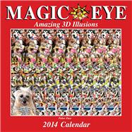Magic Eye 2014 Wall Calendar Amazing 3D Illusions