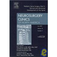 Pediatric Spine Surgery Pt. 1 : Normal and Abnormal Development of the Spine - Neurosurgery Clinics of North America