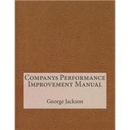 Companys Performance Improvement Manual