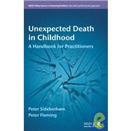 Unexpected Death in Childhood A Handbook for Practitioners