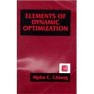 Elements of Dynamic Optimization
