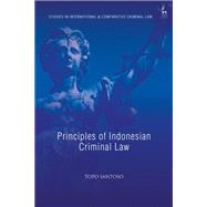 Principles of Indonesian Criminal Law