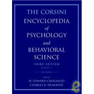 The Corsini Encyclopedia of Psychology and Behavioral Science, 3rd Edition, Volume 1, 3rd Edition
