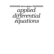 Applied Differential Equations,9780130400970