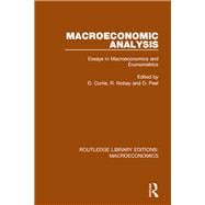 Macroeconomic Analysis: Essays in macroeconomics and econometrics