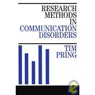 Research Methods in Communication Disorders