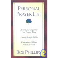 Personal Prayer List : Record and Organize Your Prayer Time