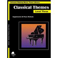 Classical Themes Level 3 Schaum Making Music Piano Library
