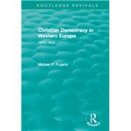 Christian Democracy in Western Europe 1957