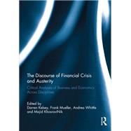 The Discourse of Financial Crisis and Austerity: Critical analyses of business and economics across disciplines