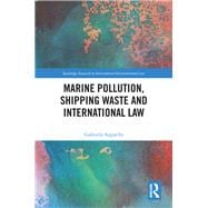 Marine Pollution, Shipping Waste and International Law