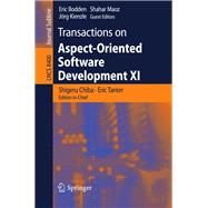 Transactions on Aspect-oriented Software Development XI
