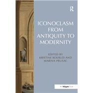 Iconoclasm from Antiquity to Modernity