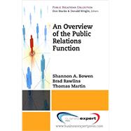 An Overview to the Public Relations Function