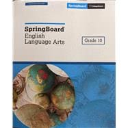 SpringBoard English Language Arts Grade 10 for SJND Delivered to School