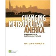 Changing Metropolitan America Planning for a Sustainable Future
