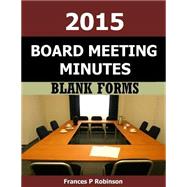 Board Meeting Minutes 2015