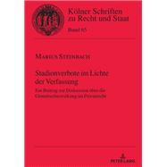 Stadionverbote im Lichte der Verfassung book cover, ISBN 9783631881002