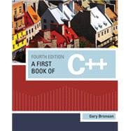 A First Book of C++,9781111531003