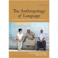 The Anthropology of Language An Introduction to Linguistic Anthropology
