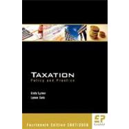 Taxation 2007/2008: Policy & Practice