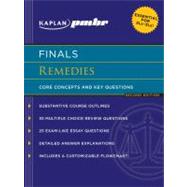 Kaplan PMBR FINALS: Remedies; Core Concepts and Key Questions