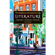 Bedford Introduction to Literature : Reading, Thinking, Writing