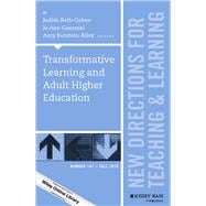 Transformative Learning and Adult Higher Education