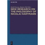 New Research on the Philosophy of Nicolai Hartmann