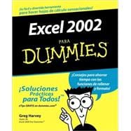 Excel 2002 Para Dummies<sup>®</sup>