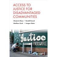 Access to Justice for Disadvantaged Communities