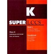 Super LCCS: Class K : Subclasses KJV - KJW Law of France; Gale's Library of Congress Classification Schedules Combined with Additions and Changes through 2009
