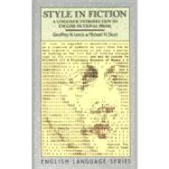 Style in Fiction: A Linguistic Introduction to English Fictional Prose